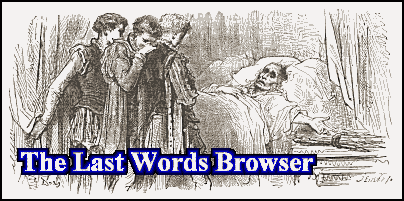 The Last Words Browser